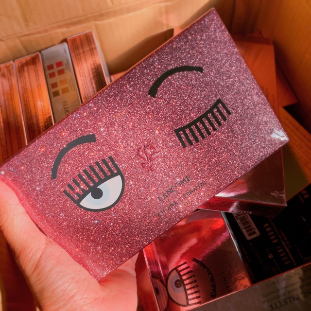 Bảng trang điểm đa năng LANCOME CHIARA FERRAGNI FLIRTING PALETTE FACE LIPS EYES