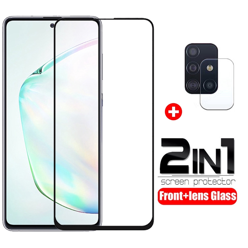 KÍnh cường lực bảo vệ màn hình cho điện thoại Samsung Galaxy Note 10 S10 Note10 Lite M31 A31 A51 A70S A71 A01 A70