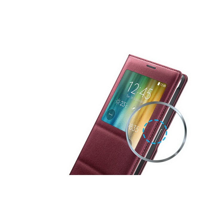 BAO DA SAMSUNG GALAXY NOTE 4 S VIEW FLIP COVER PADDING CHÍNH HÃNG MÀU HỒNG (N910) | BigBuy360 - bigbuy360.vn