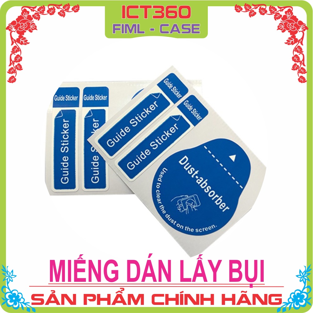 Khăn lau, tíck lấy bụi, keo hở mép, gạt dán PPF, Skin điện thoại