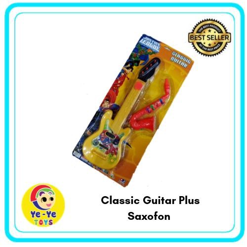 Đồ Chơi Đàn Guitar Plus / Saxophone Kiểu Cổ Điển Dễ Thương