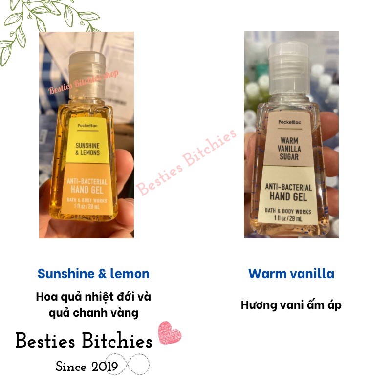 (Hàng mới) Nước rửa tay khô hand gel Bath and Body Works BBW | BigBuy360 - bigbuy360.vn