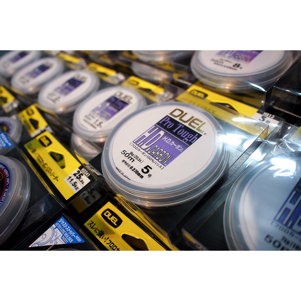 Dây câu cá LEADER chống đứt H.D.CARBON FLUOROCARBON100% 50m