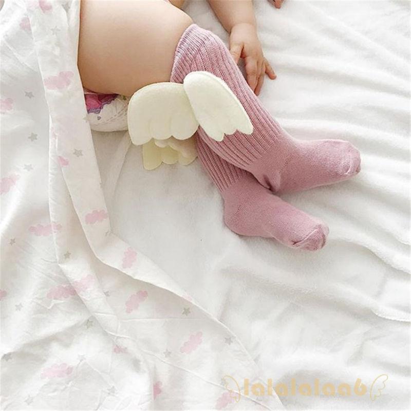 Cặp vớ cotton cao cổ họa tiết đáng yêu dành cho bé