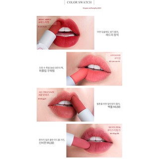 SON THỎI LÌ ROMAND ZERO GRAM MATTE LIPSTICK