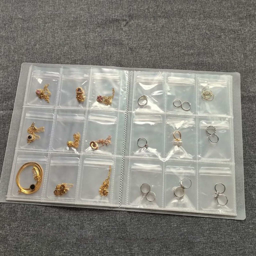 [Prettyia1] Bán Sỉ Túi Zip Nhựa Poly Có Thể Đóng Lại Đựng Kẹo / Trang Sức