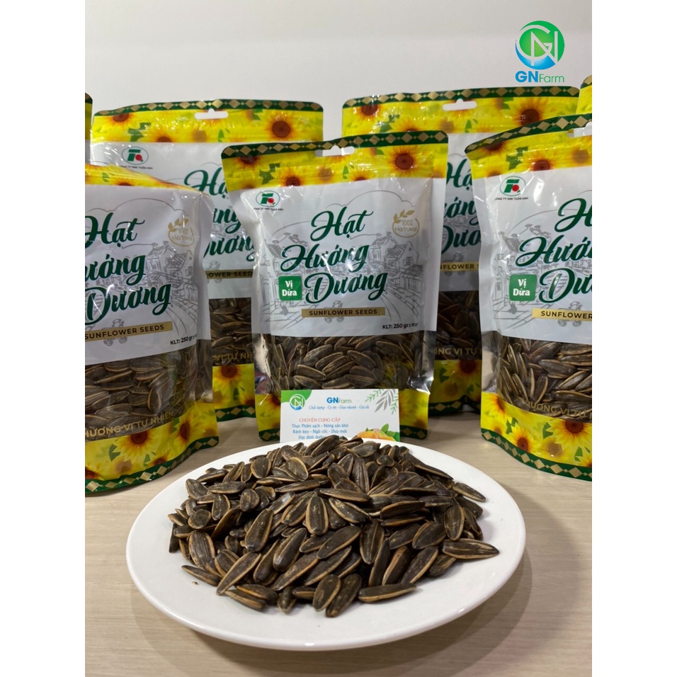Hạt Hướng Dương Vị Dừa Hạt Siêu To Siêu Giòn Loại Đặc Biệt - Túi 500g/1kg