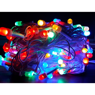 Dây đèn LED chớp tắt bóng to
