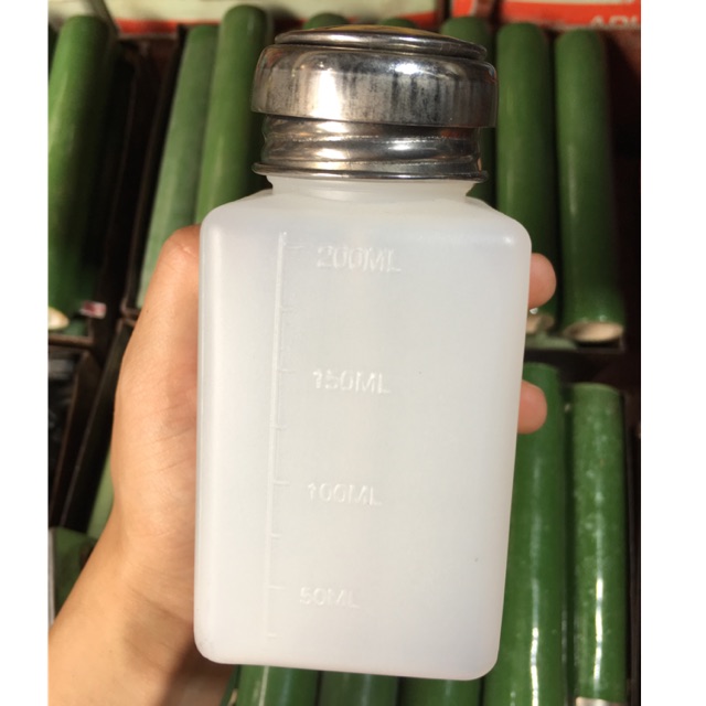 Lọ Đựng Dung Dịch Axeton 200ml