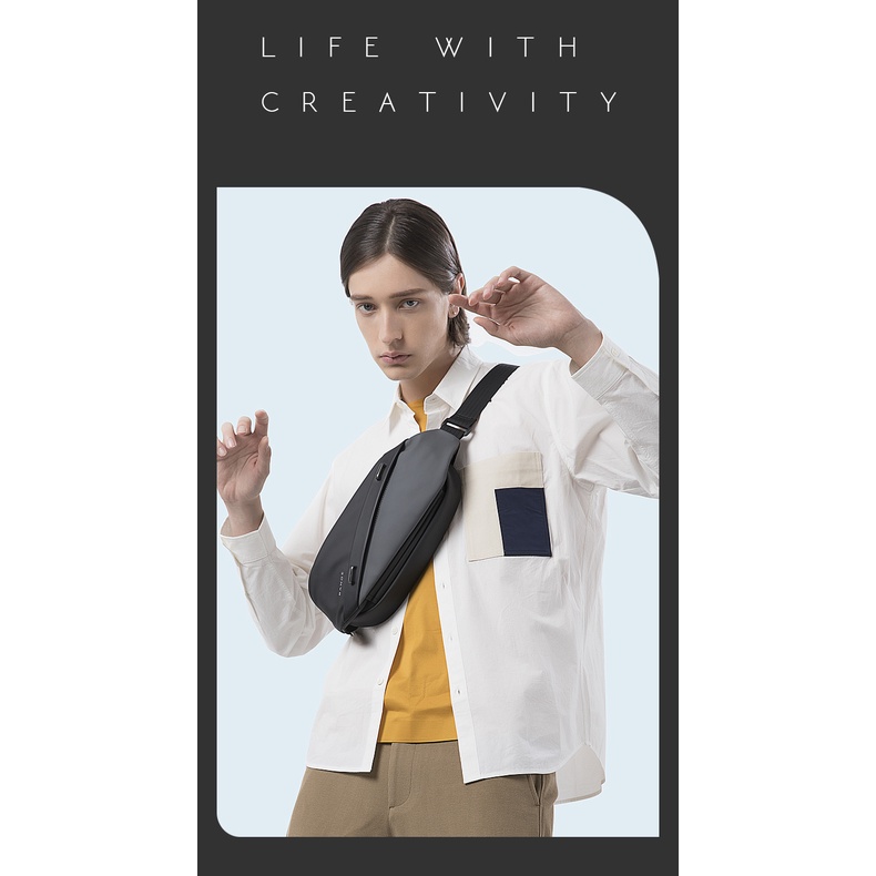 Bange Túi Đeo Chéo Đa Năng Chống Thấm Nước Mới Cho Nam