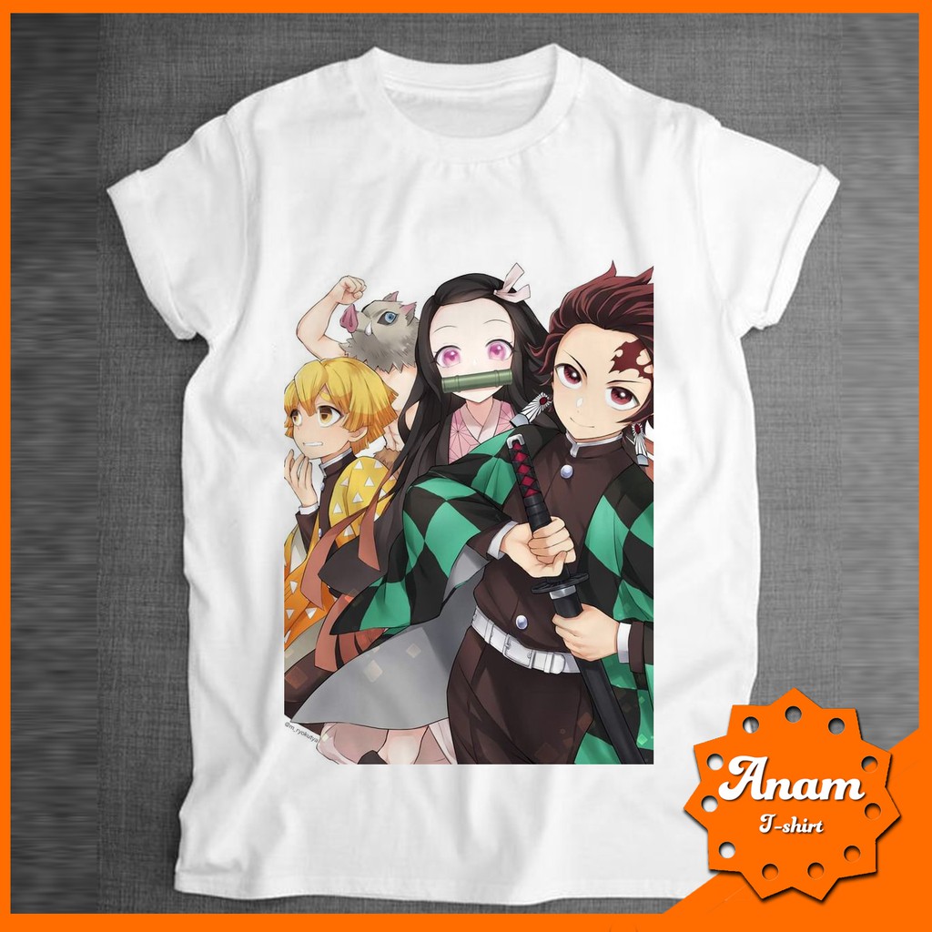 (TỔNG HỢP) Áo thun Kimetsu no Yaiba Nam Nữ