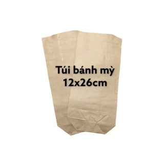 100 túi giấy đựng bánh mì