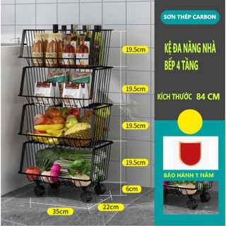 Kệ Rau Củ Đa Năng, Kệ Nhà Bếp - KRDN01 | BigBuy360 - bigbuy360.vn