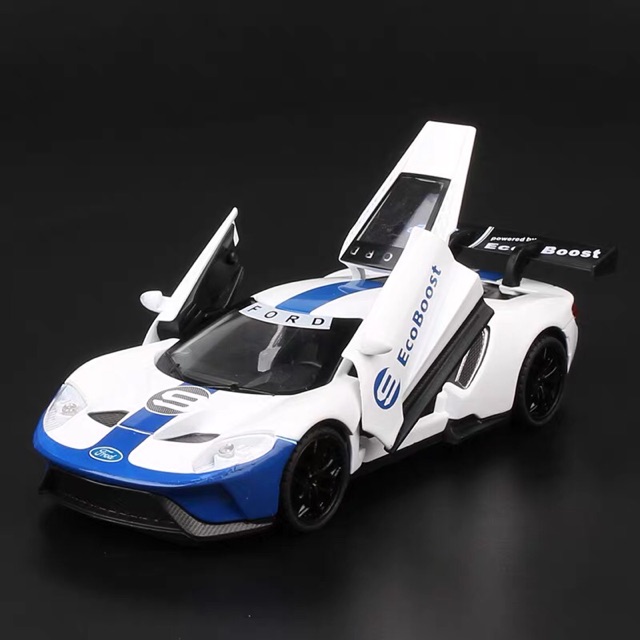 ☘️☘️ Mô Hình Xe Kim Loại 1:32 Ford Eco Boost 15.5cm - Có đèn , âm thanh , kéo trớn ☘️☘️ Nhiều màu sắc