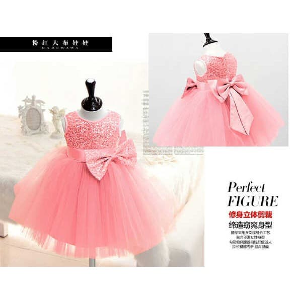 Ins300 Đầm dạ hội trẻ em nhập khẩu váy Pompom Te LA972 (Kid Ft)