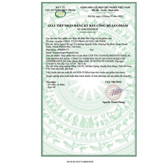 TINH CHẤT CẦN TÂY GIẢM CÂN HOGI