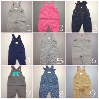 Freeship 99k TQ_Quần yếm carter