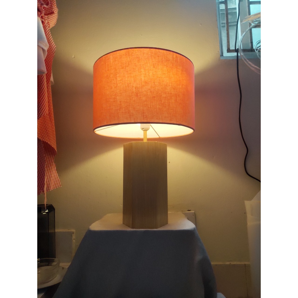 Đèn Ngủ Để Bàn Thân Gỗ Tần Bì Phong Cách Scandinavian - HD Lamp