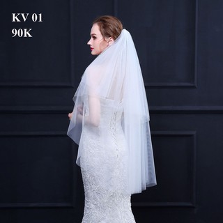 Khăn Voan Trùm Đầu Cô Dâu Thủ Công Xinh Xắn,Lúp Cô Dâu Phụ Kiện Cho Cô Dâu Ngày Cưới