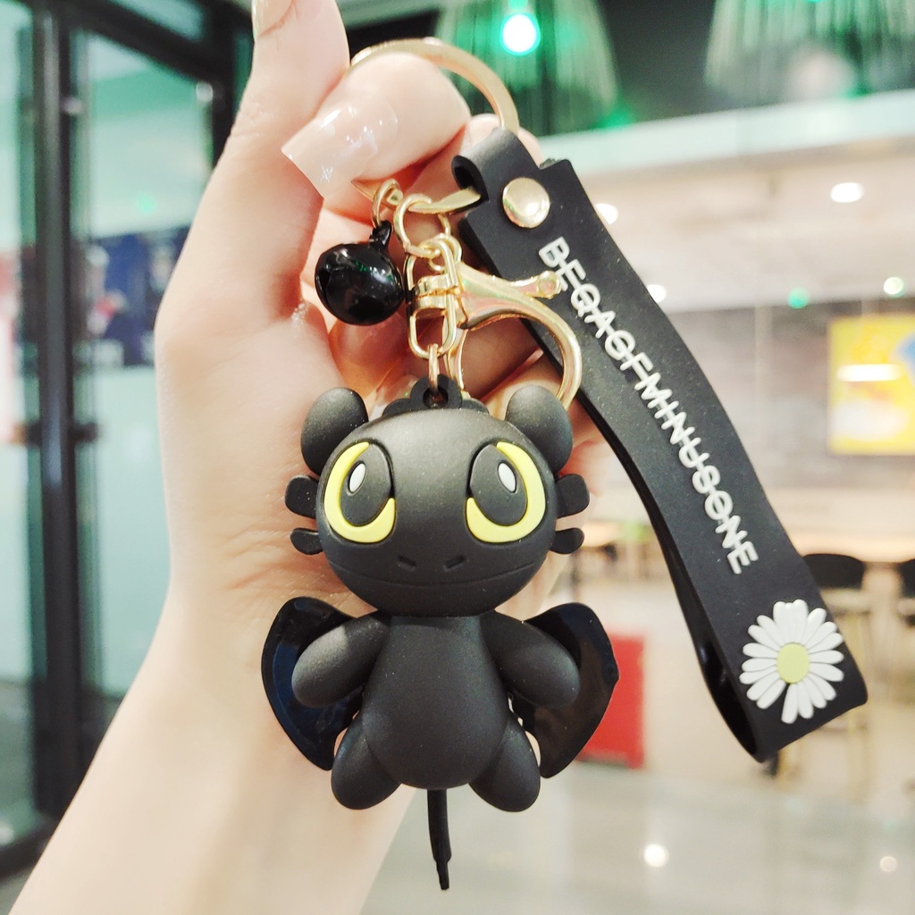 Móc Chìa Khóa Hình Rồng Bay Mềm Sáng Tạo Dễ Thương