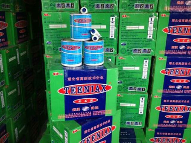 Bộ Keo dán đá gạch đá hoa cương 2 thành phần Teeniax và tuýp pha loại 1kg