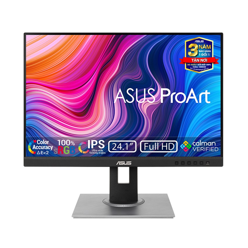 Màn hình Asus ProArt PA248QV (24inch/WUXGA/IPS/75Hz/5ms/300nits/HDMI+DP+DSub+Audio+USB) | WebRaoVat - webraovat.net.vn