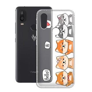 [FREESHIP ĐƠN 50K] Ốp lưng Vsmart Active 1 in nổi họa tiết phong cảnh Paris - 01194 Silicone Dẻo