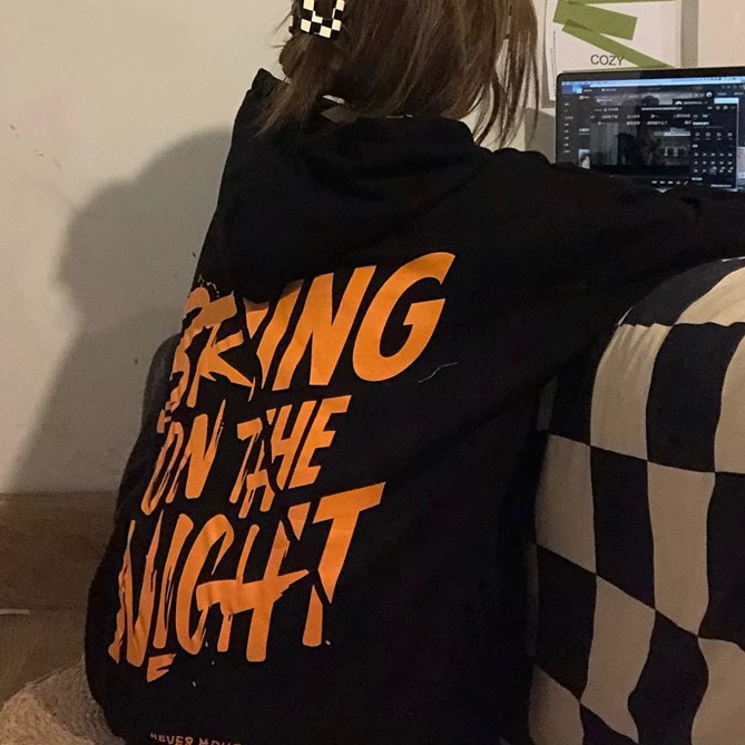 Áo hoodie nỉ nữ form rộng thời trang unisex hàn quốc, Áo nỉ hoodie nữ in hình oversize ulzzang đi học đi chơi học sinh