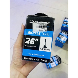 Ruột xe đạp deli 26 x 1.5 - 2.0