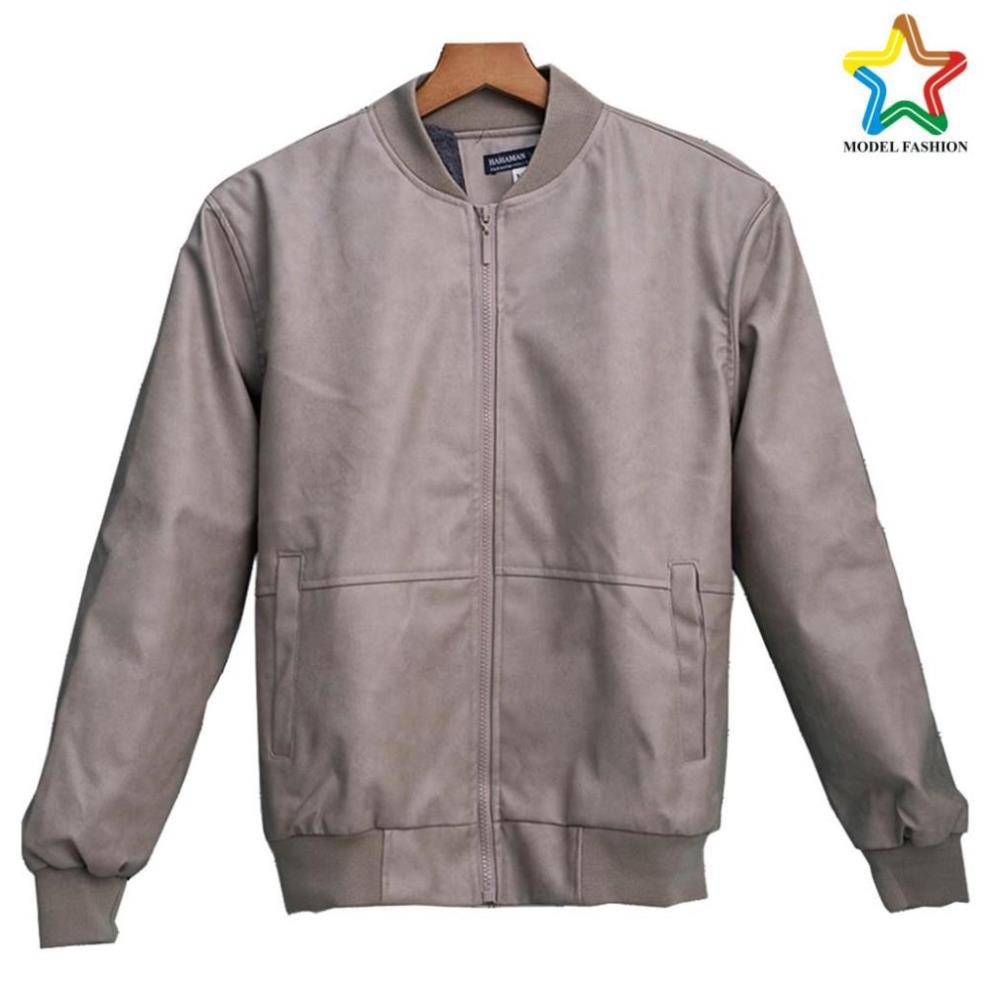 Áo khoác da lót lông nam thời trang cao cấp Model Fashion AKD0201