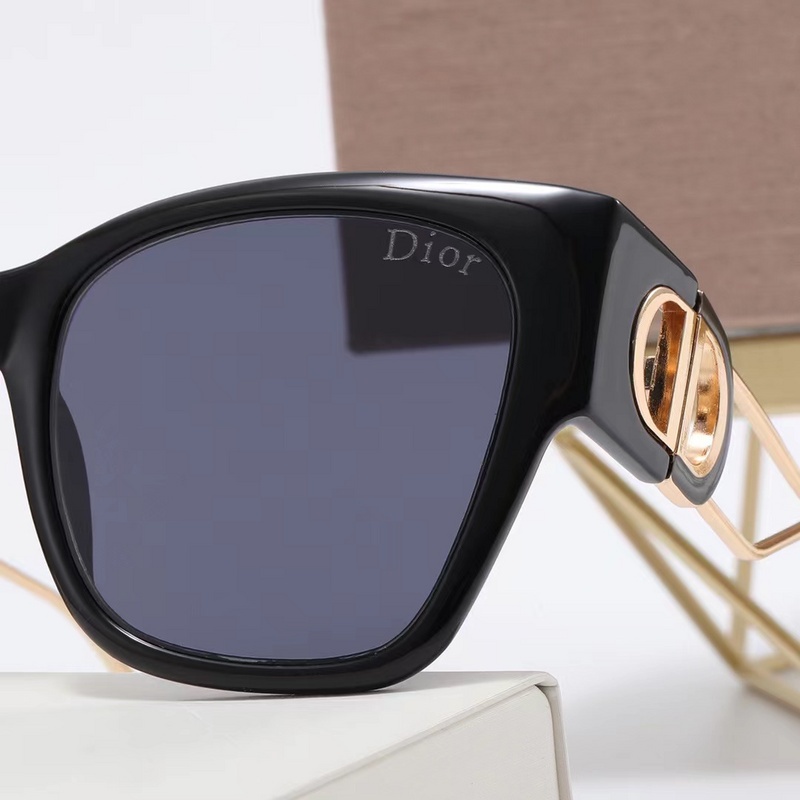 Kính Mát Vuông Chống Tia UV400 Phong Cách Dior Cổ Điển Sang Trọng Dành Cho Cả Nam Và Nữ