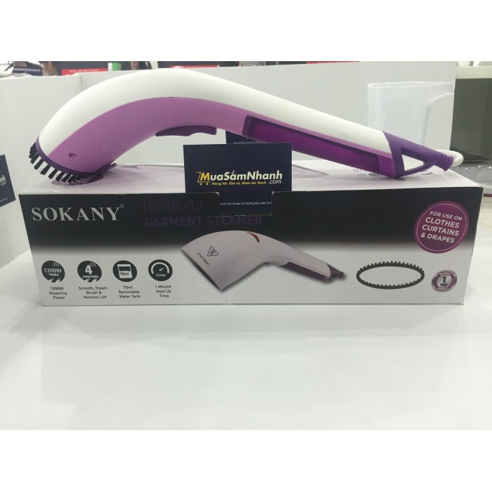 BÀN LÀ HƠI NƯỚC CẦM TAY CAO CẤP SOKANY