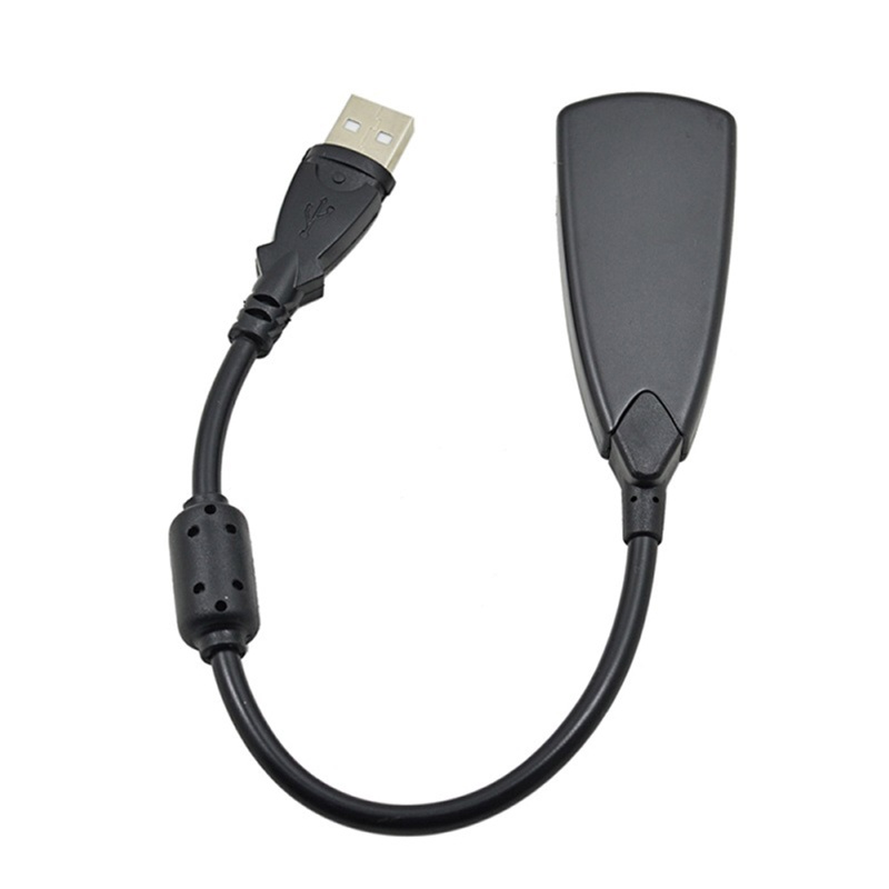 Bộ Chuyển Đổi Thẻ Âm Thanh USB 7.1 Kênh 5HV2 3D Chuyên Dụng Cho Notebook / Mic