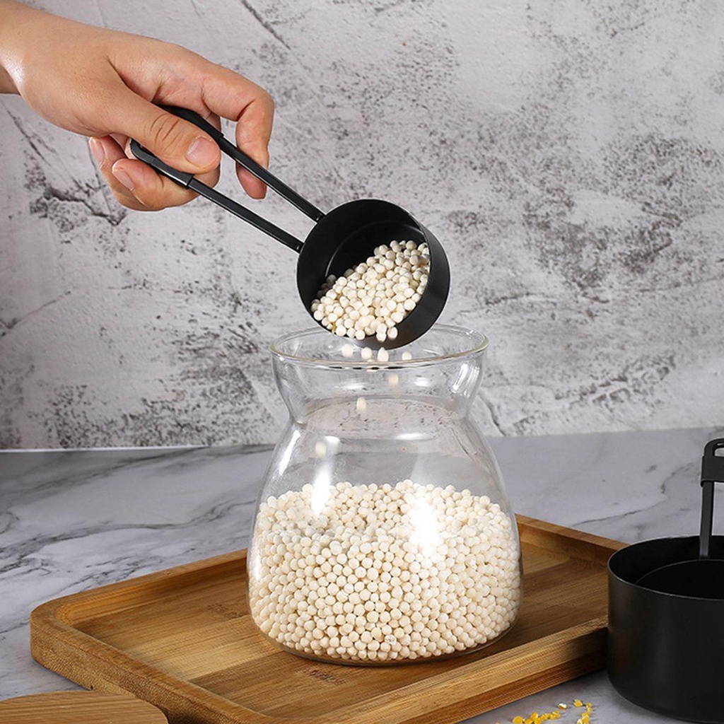 Bộ Muỗng Đo Lường Bằng Thép Không Gỉ Để Pha Cà Phê