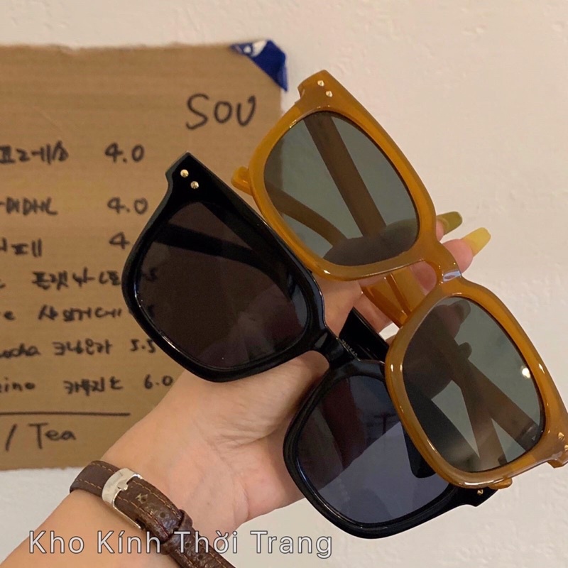 Kính mát thời trang nam nữ phong cách Hàn Quốc, phù hợp mọi khuôn mặt chống uv400