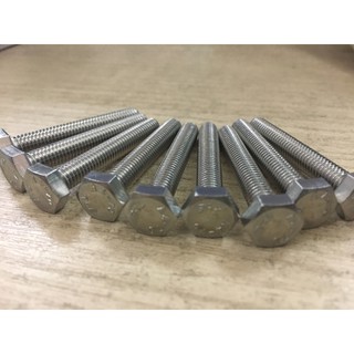 bulong inox 304 m6 đủ size bich 10BO KÈM CON TÁN