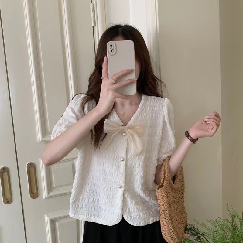 8887. ÁO KIỂU NỮ NƠ NGỰC