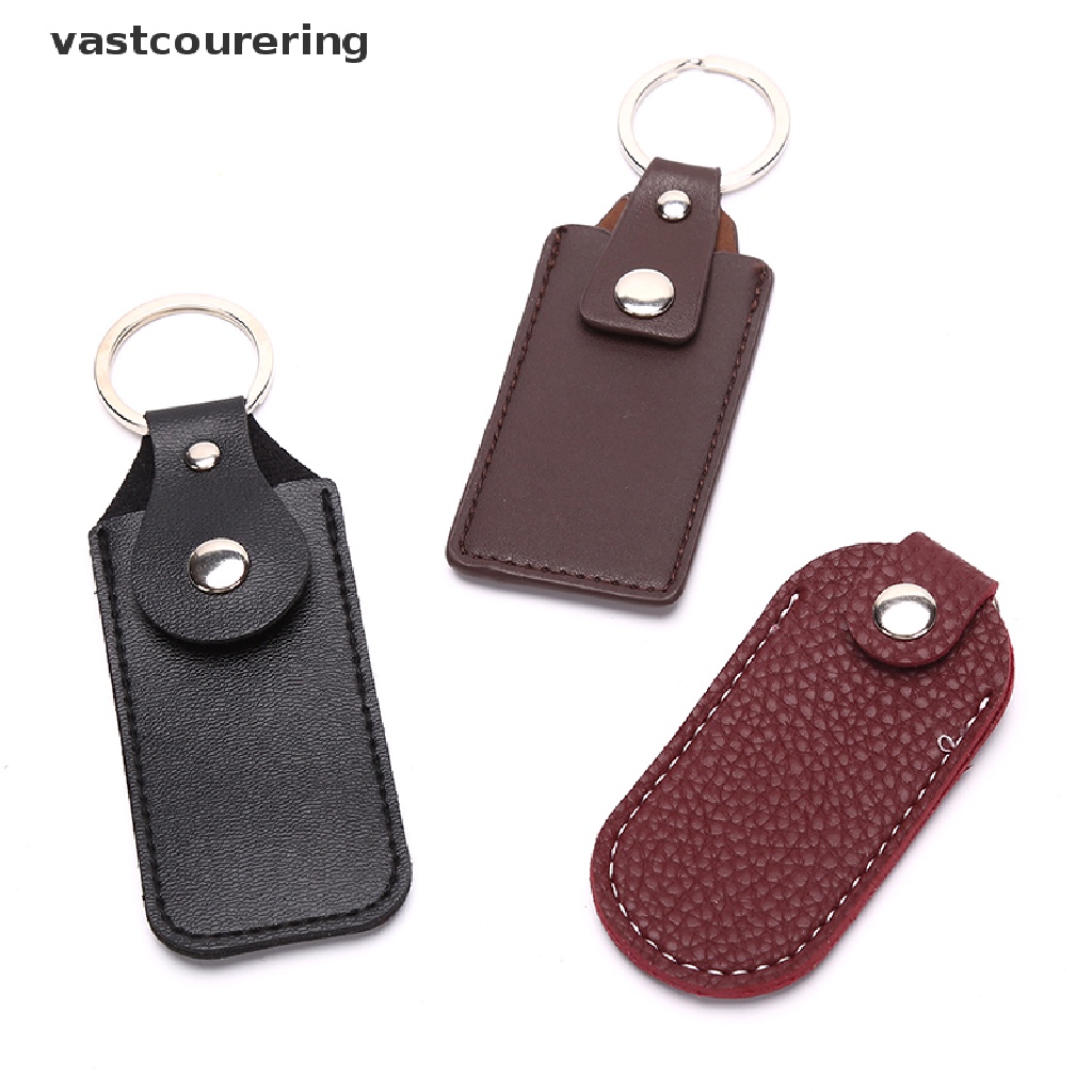 Túi da đựng bảo vệ USB có móc khóa tiện lợi