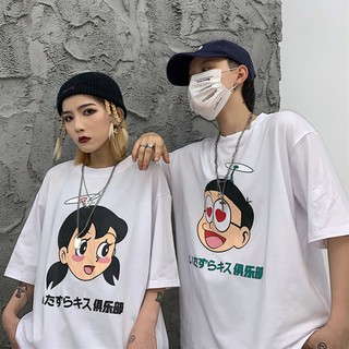 Unisex - áo thun nobita và xuka
