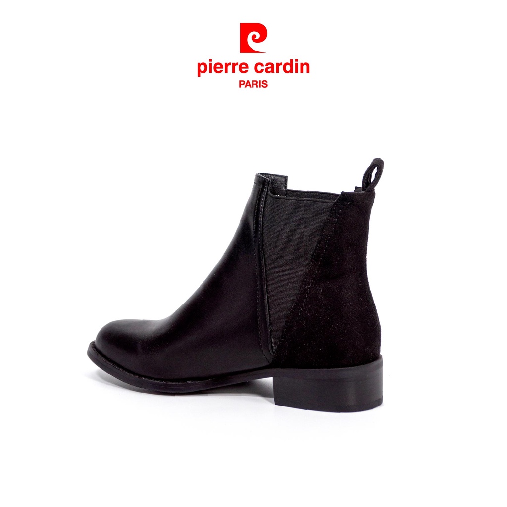 [NEW ARRIVAL] Giày Boots Nữ Sunny, Chất liệu Da PU, Độ cao 3cm, Cổ cao 15cm Pierre Cardin - PCWFWSF 158