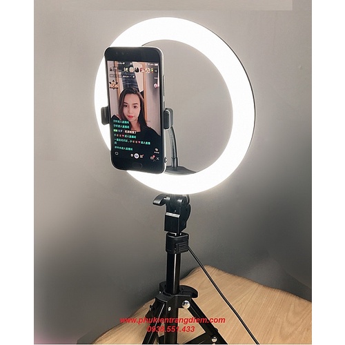 Đèn livestream LJJ - Sz 26 - Sz 36 - sz 45 đi kèm chân đỡ bằng sắt chắc chăn - Chất Lượng Siêu Sáng