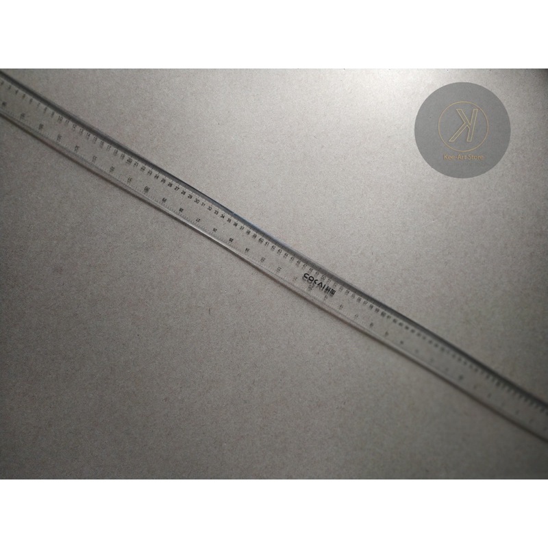 Thước kẻ nhựa trong suốt 100cm / thước kẻ 100cm