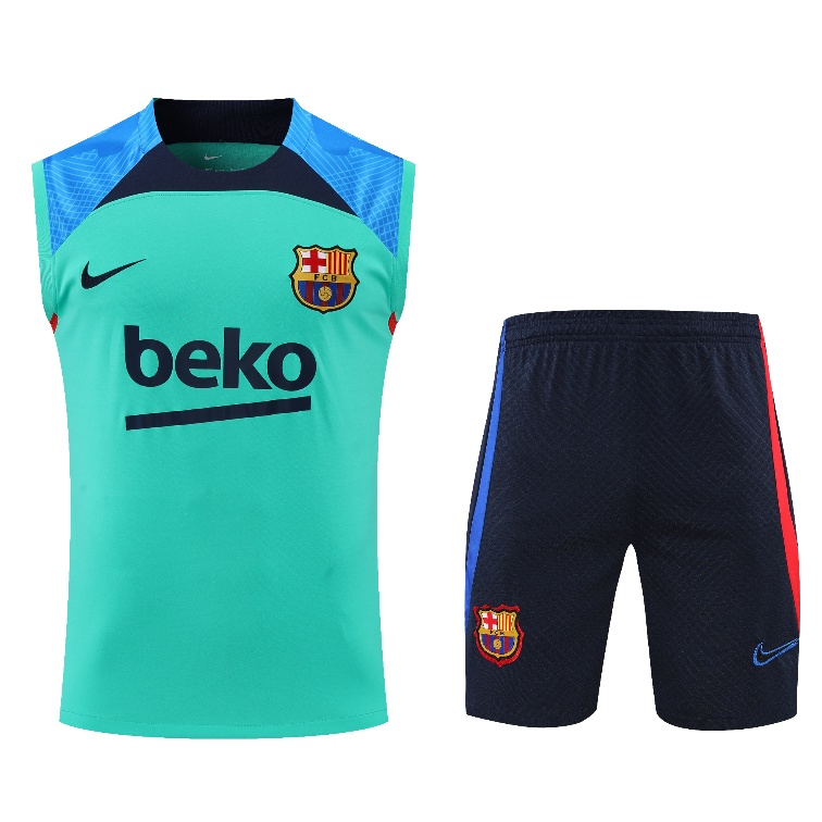 Áo Thun Ba Lỗ Cao Cấp Đội Tuyển Barcelona Size 22-23