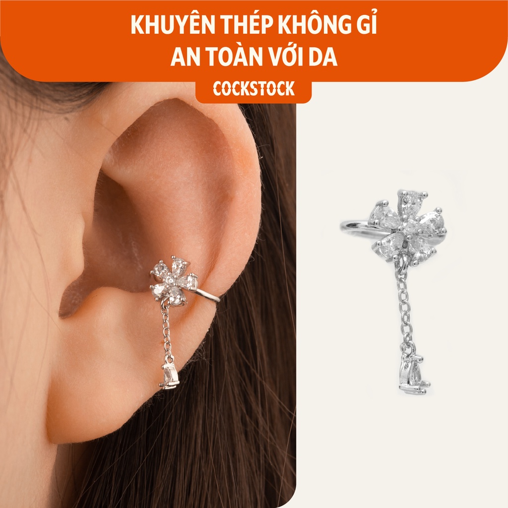 Khuyên kẹp tai Blink Miss U CockStock