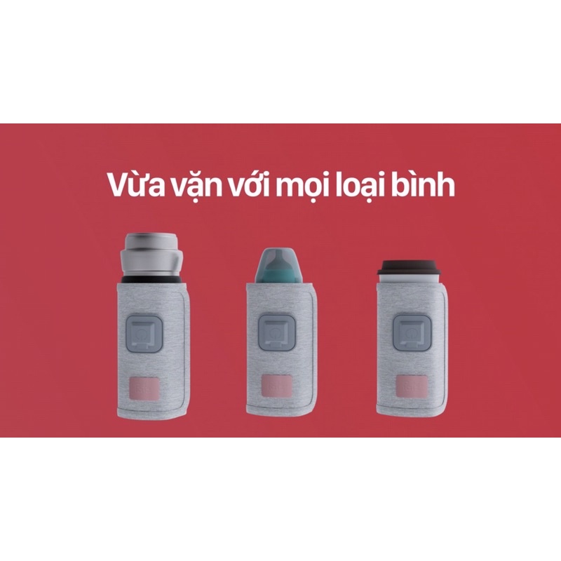 Dụng cụ hâm sữa tay di động Ready 1 Fatzbaby FB1301TN