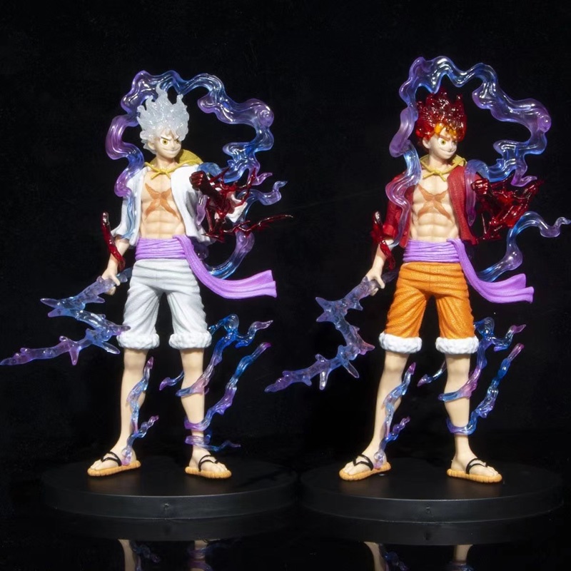 Mô Hình Đồ Chơi Nhân Vật Luffy Gear 5 Trong Phim Hoạt Hình One Piece 17-21cm