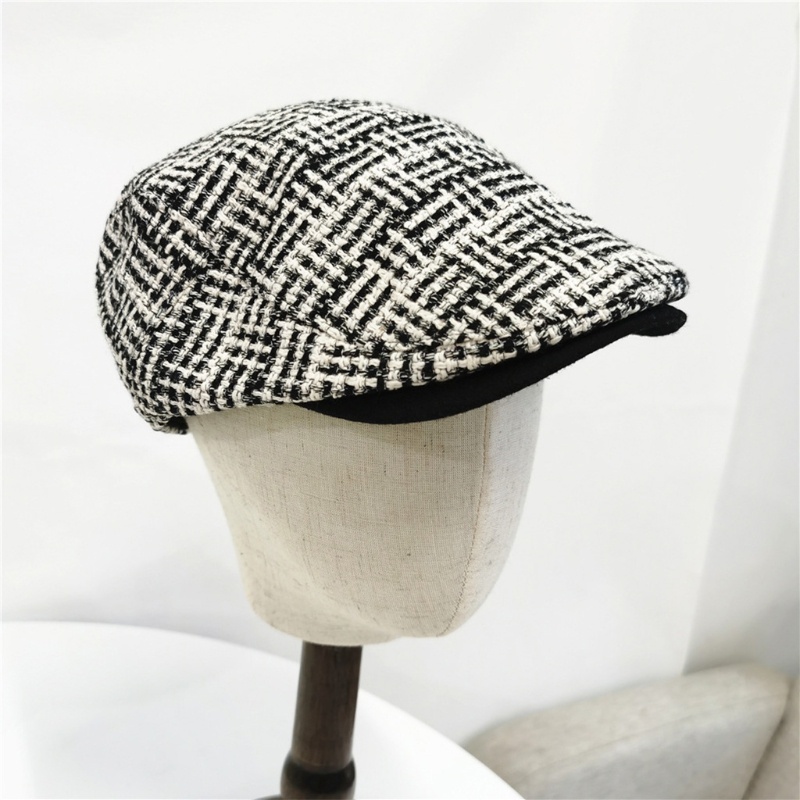 Xiangbao Mũ Beret Họa Sĩ Phong Cách Retro Nhỏ Nhắn Thời Trang Thu Đông Dành Cho Nam Nữ