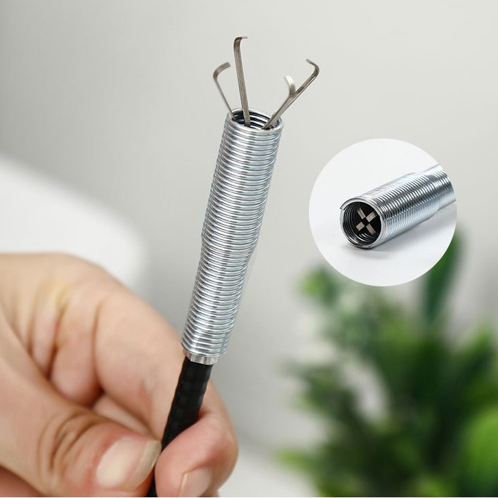 Cây Gắp Rác, Dây Thông Cống Lò Xo Siêu Tiện Lợi, Thông Tắc Bồn Cầu