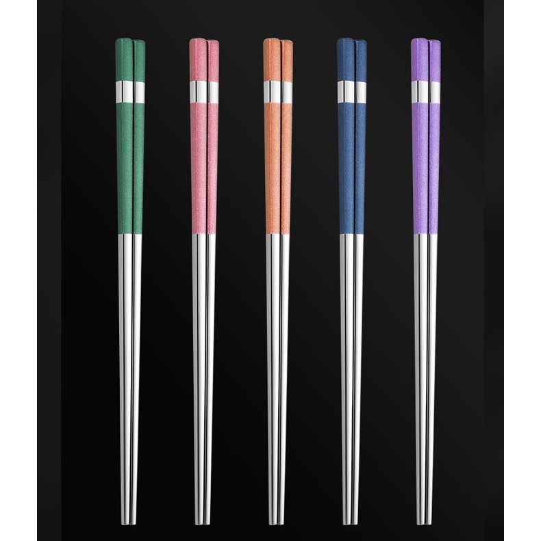 Đôi Đũa Inox 304 Cao Cấp 23cm Tiện Lợi Dễ Sử Dụng