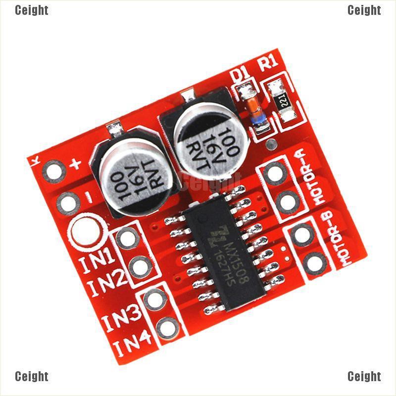 (Cei) Dual Channel DC Motor Driver Mini Module PWM Speed Control Beyond L298N  _cei